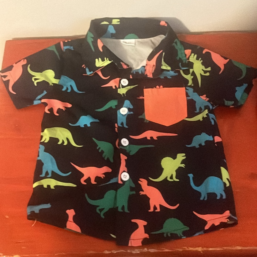 Little boys button-down shirt